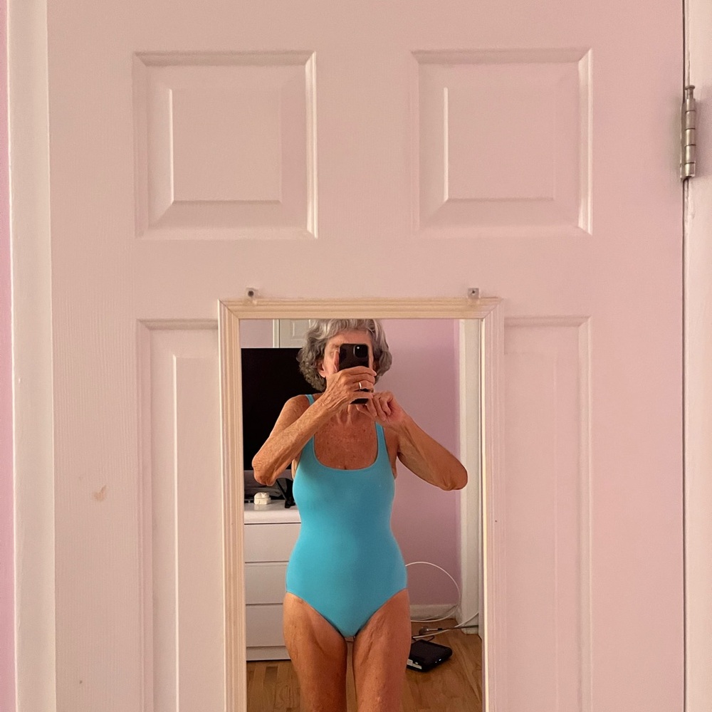 Michael Kors Aqua One-Piece Swimsuit